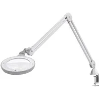 Daylight LED Arbeitsleuchte - Omega 5 Lupenleuchte mit 2 Glaslinsen 3D + 5D, dimmbar