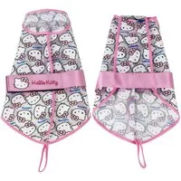 Cerda Hunderegenmantel Hello Kitty Leichte, wasserdichte Jacke für Spaziergänge