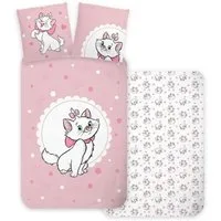 BrandMac Kinderbettwäsche Disney Aristocats Bettwäsche Set 80 x 80 cm / 135 x 200 cm, 1 teilig, Langlebig