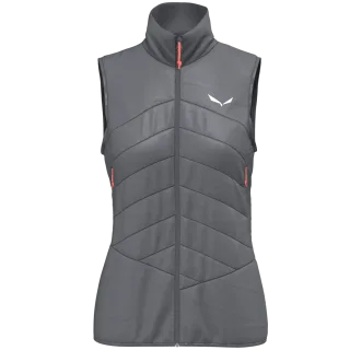 SALEWA - Ortles Hybrid TirolWool® Responsive Weste Damen - Grau (Gr.34)