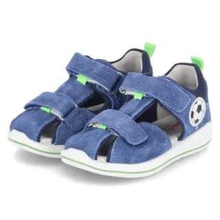 Superfit Sandalen  Blau - Gr. 21 -  Leder und Textil