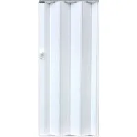 Vivaldi Falttür Schiebetür Tür weiß Schloss H. 203 cm B. bis 86 cm royal 011 (1 Karton, 1-St., 1 Set), teils vormontiert