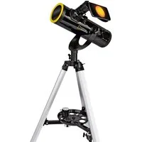 NATIONAL GEOGRAPHIC Teleskop NATIONAL GEOGRAPHIC 76/350 Teleskop mit Sonnenfilter und Smartphone-H…