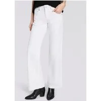 Herrlicher 5-Pocket-Jeans Edna Denim White Stretch im Flared Fit