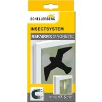SCHELLENBERG Reparatur-Set Magnetfolie für Insektenschutz Fliegengitter, zur Reparatur von defektem Polyester-, Fiberglas-, Alugewebe
