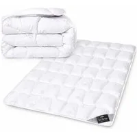SEI Design Microfaserbettdecke SWAN Sommer Bettdecke 155x220 cm Mikrofaser Decke, Füllung: 100% Mikrofaser, Bezug: 100% Mikrofaser, Allergiker