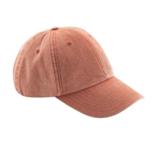 Beechfield - Baseball-Mütze Niedriges Profil (Orange)