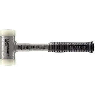 HALDER SUPERCRAFT - Schonhammer rückschlagfrei mit bruchsicherem Stahlrohrstiel, Nylon - 3377.050