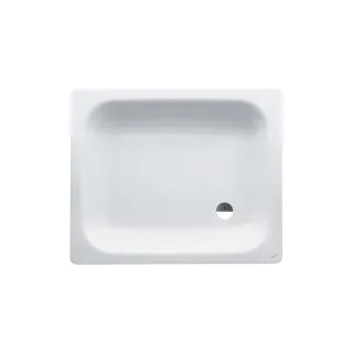 LAUFEN Duschwanne Platina Stahl inkl.Schallschutz 900x750x150 weiß, H2150230000401 H2150230000401