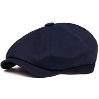 Zaewry Schirmmütze Herren Schiebermütze Damen Baumwolle Newsboy Cap