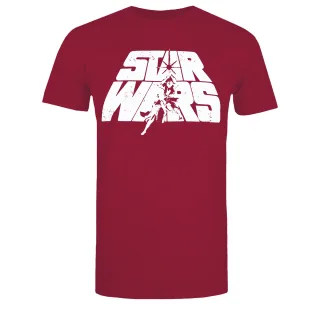 Star Wars - T-shirt - Homme (Bordeaux)