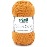 Gründl Gründl Wolle Cotton Quick 50 g uni senf Häkelwolle