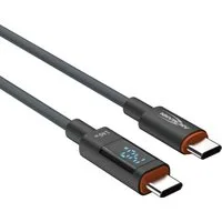 ANSMANN AG Ladekabel 120 cm USB Typ C mit bis zu 140 W Leistung USB-Kabel
