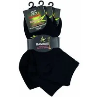 RS Harmony Kurzsocken Bambus Viskose Socken Bambussocken 3 oder 6 Paar Softrand (6-Paar) verstärkte Ferse und Spitze, handgekettelt