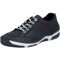 Rieker Sneaker Halbschuh, Freizeitschuh, Schnürschuh mit Rahmennaht
