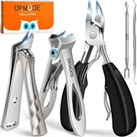 LuxusKollektion Nagelknipser-Set Profi Zehennagelknipser für Senioren Dicke Nägel, Scharfer