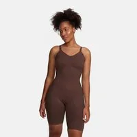 cfab Shaping-Body Bodysuit Sculpting Shapewear mit Shorts-Braun-4XL (1-tlg)