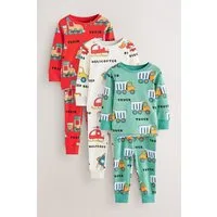 Next Pyjama 3er-Pack Mini Snuggle Schlafanzüge (6 tlg)