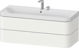 Duravit Happy D.2 Plus c-shaped Set wandhängend Weiß 1175x490x480 mm - HP4349E36360000 HP4349E36360000