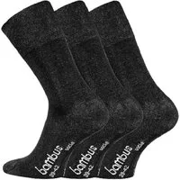 FussFreunde Komfortsocken 3 Paar Bambussocken mit FROTTEE POLSTERSOHLE Bambus Wellness Socken (3 Paar) Piqué-Komfortbund ohne Gummidruck