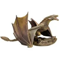 Figuren Shop GmbH Fantasy-Figur Viserion Figur – Eisdrache Statue Game of Thrones Gothic Deko 19 cm