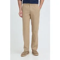 Indicode Leinenhose IDTropelo Sommerliche Chinohose aus Leinen-Baumwoll-Mix