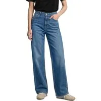 Marc O'Polo DENIM Weite Jeans aus leichter Bio-Baumwoll-Qualität
