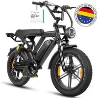 Vankel E-Bike Mountainbike Cityrad E-Fahrrad 20” x 4.0” Damen u. Herren Pedelec 720Wh Max.108KM, Kettenschaltung, Heckmotor, 720 Wh, (Beleuchtungsset mit Batterieladegerät, Batterieschlüssel, Werkzeug), 48V 15Ah All-Terrain Elektrofahrrad mit Shimano