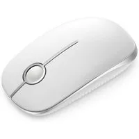 Seenda Kabellose Maus 2,4 GHz, leise Funkmaus 1600 DPI für PC & Laptop Maus (Funk, BIS ZU 18 MONATE FÜR LINKS- & RECHTSHÄNDER)