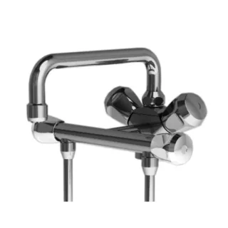KWC Thekenarmaturen Zweigriffmischer, 100102 C 100102 C