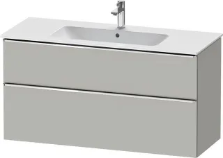 Duravit D-Neo Waschtischunterbau wandhängend Betongrau Matt 1210x462x625 mm - DE4364010070000 DE4364010070000