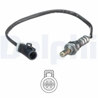 Delphi Lambdasonde nach Katalysator Ford Fiesta Fusion ES21085-12B1