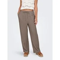 ONLY Schlupfhose ONLSIESTA MW PULL-UP LINEN BL PNT NOOS Viskosemischung
