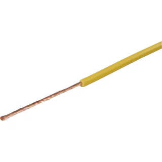 HERTH&BUSS Kabel, FLY, 1x 0,5mm², 50m gelb - 51275105002