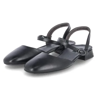 Paul Green Sandalen  Schwarz - Gr. 37,5 -  Echt Leder