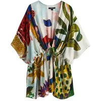 Next Kaftan Langer Kaftan mit Bindegürtel (1-tlg)