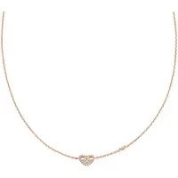 Emporio Armani Kette mit Anhänger Schmuck Geschenk Silber 925 Herz, mit Zirkonia (synth)