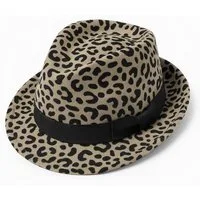 COLLEZIONE ALESSANDRO Fedora Leo Modern (1-St) aus 100% Wolle, Made in Italy