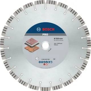 Bosch PRO Diamanttrennscheibe Best for Stone 20/25,4 - 2608602648