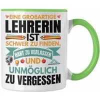 Trendation Tasse Trendation - Lehrerin Abschiedsgeschenk Tasse Geschenk zum Abschied Kl