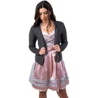 Trachtl Trachtenjacke JACKE - TRACHTENJACKE DAMEN DUNKELGRAU TRACHTL 42