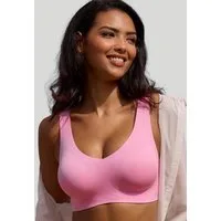 Nuance by Lascana Bralette-BH SEAMLESS, ohne Bügel mit herausnehmbaren Kissen, bequemer BH
