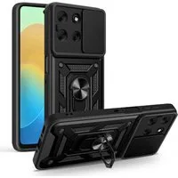 betterfon Handyhülle Panzer Hülle für Motorola Moto G56 Outdoor Case mit Kameraschutz, Outdoorhülle mit Ringhalter Smartstand Kameraschutz und Silikonkern