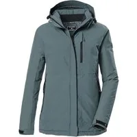 Killtec Funktionsjacke KOW 225 WMN JCKT Atmungsaktive, wind- und wasserdichte Damenjacke, abnehmbare Kapuze