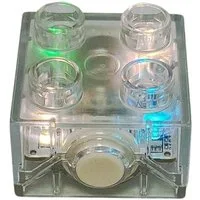 LEGO® LEGO® DUPLO® 2x2 Lichtstein Farbwechsel 10933 1x Teile Spielbausteine, (Bausteine, 1 St., Kreativ-Set), Made in Europe