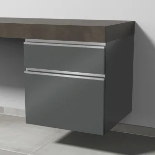 Sanipa Unterschrank 2morrow (L2186) 510x500x520 Anthrazit-Glanz, L218679 L218679