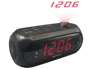 DENVER Digitalwecker ECP-715NR, mit Dualalarm und Projektion