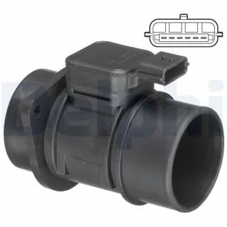 Delphi Luftmassenmesser Dacia Renault AF10503-12B1 1,5