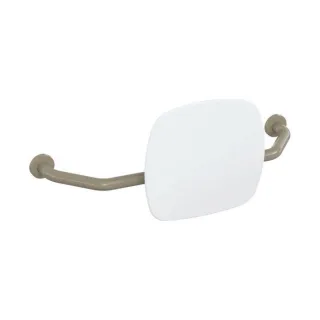 Hewi 801 Rückenstütze 801.51.917186 Wandabstand 230mm, Lehne signalweiß, sand