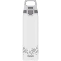 Sigg Trinkflasche stylische Sportflasche mit Einhandverschluss, SIGG Trinkflasche 'Total Clear One MyPlanet' - 0,75 L